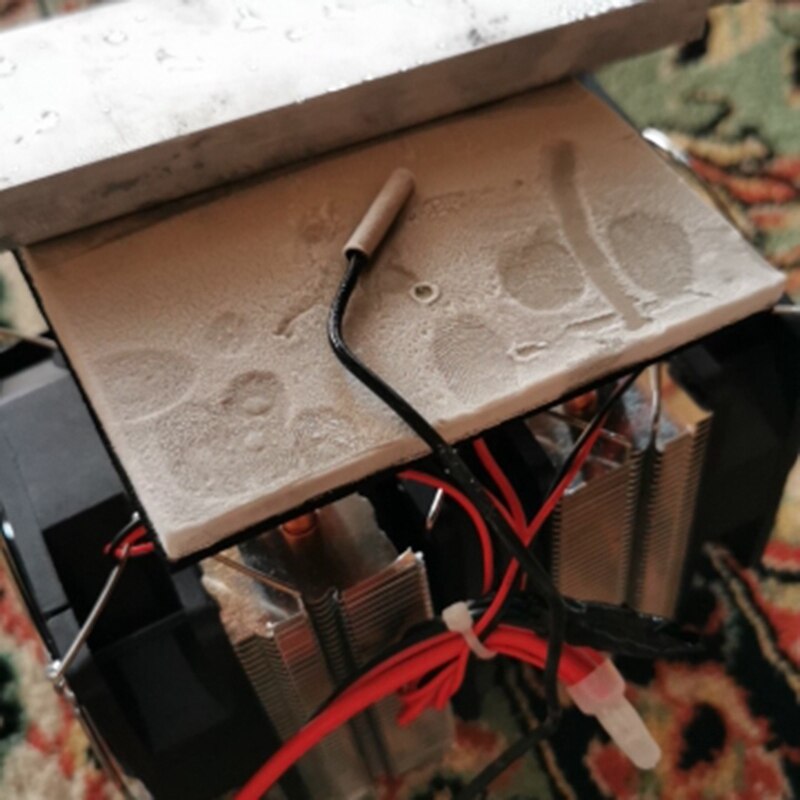 12V 240W Peltier Chip Semiconductor Cooling Plate Refrigerator Large Power Assisted Computer Cooling Plate