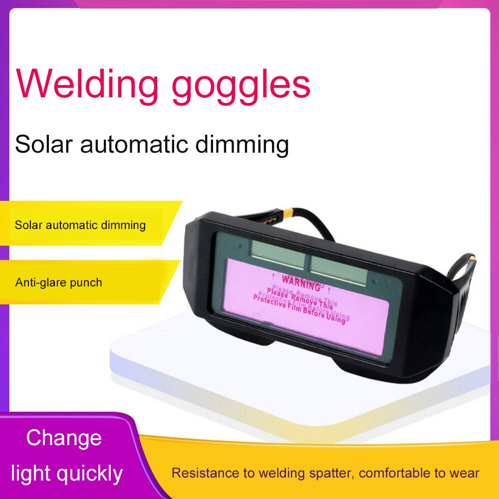 Auto Darkening Welding Helmet Durable Automatic Light Change Welding Goggles Glasses Mask Welding Protective Tools
