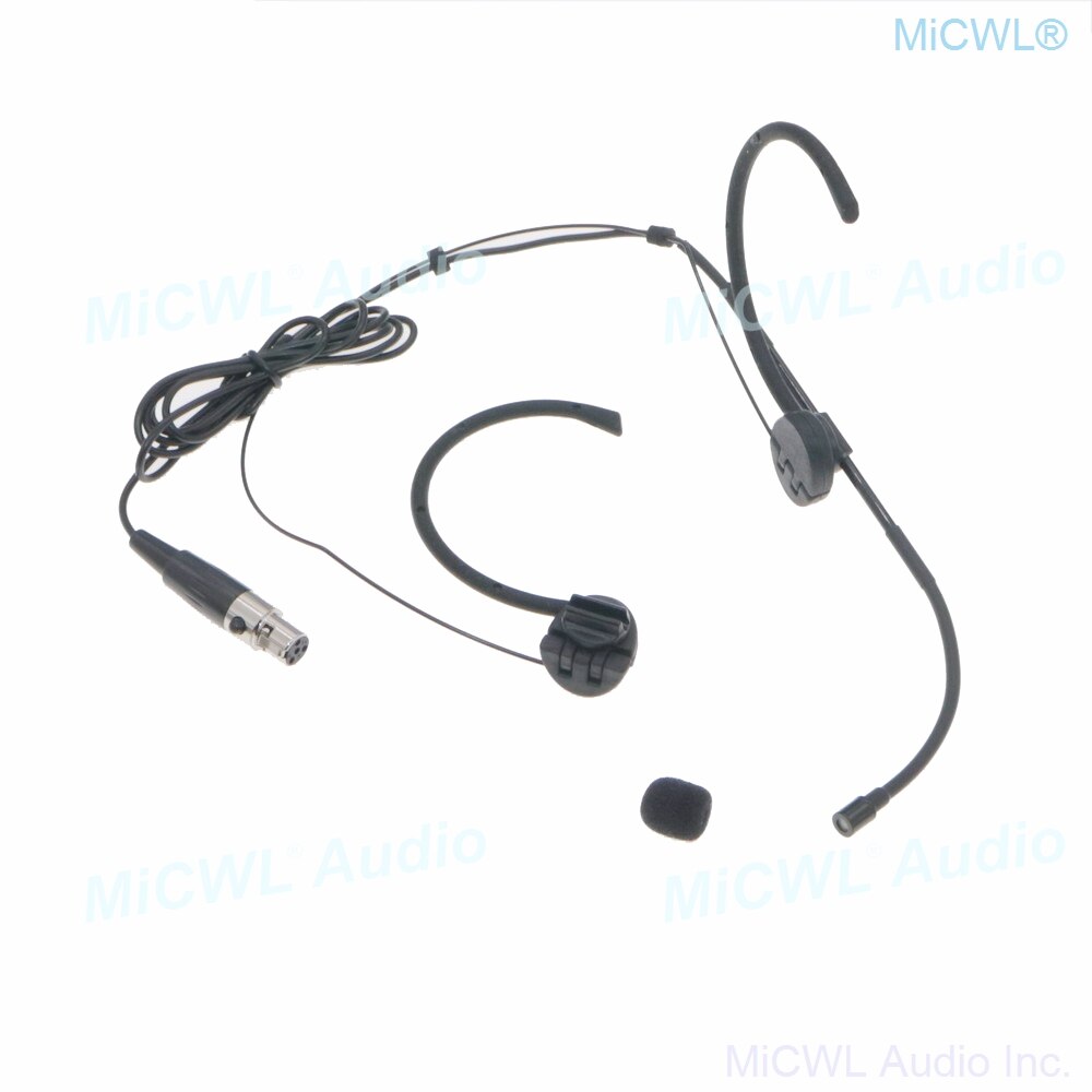 Sammenleggbar headsetmikrofon til shure lyd-technica sennheiser mipro trådløst trekkspillhode med frontmikrofonsystem  om12