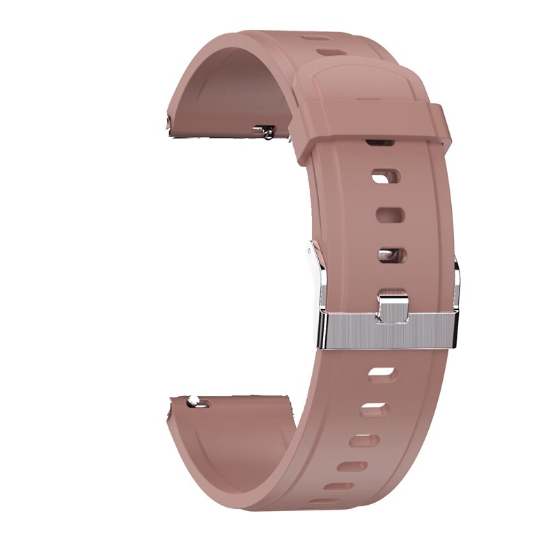 Utelite DT78 Smart Horloge Originele Bandjes IP68 Waterdichte Ppg Hartslag Bloeddruk Monitoring Smart Horloge Band Voor DT78: Brown silicone