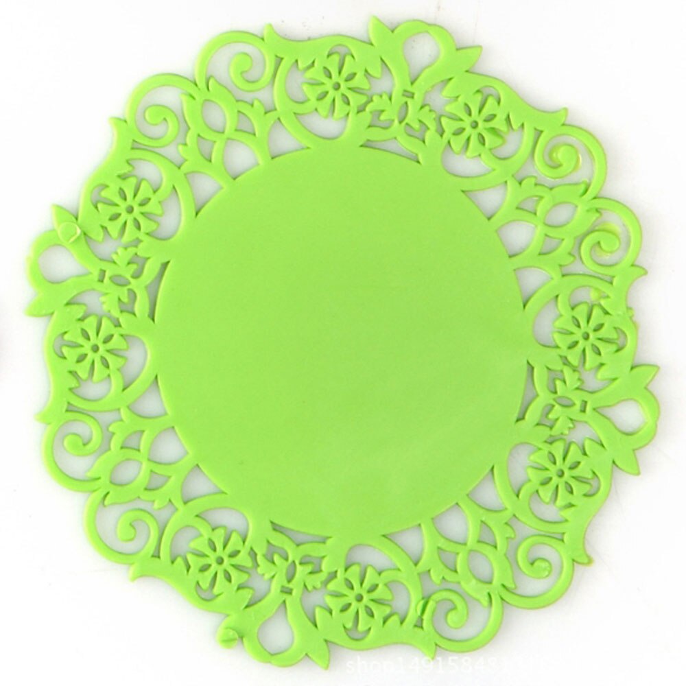 Fruit Shape Cup Coaster Silicone Slip Insulation Pad Cup Mat Drink Holder Mug Stand Home Table Decorations Kitchen Accessory