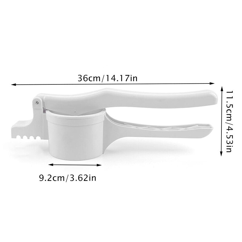 Stainless Steel Fruits Vegetables Masher Household Manual Control Grater Multifunction Kitchen Sweet Potato and Vegetable Tools: B