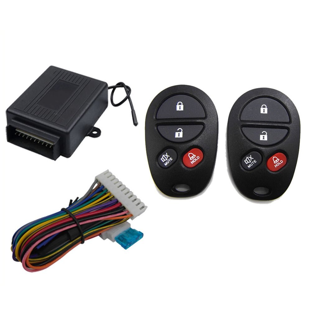 M602-8199 Remote Control Central Locking Kit For Toyota Car Door Lock Keyless Entry System With Trunk Release Button