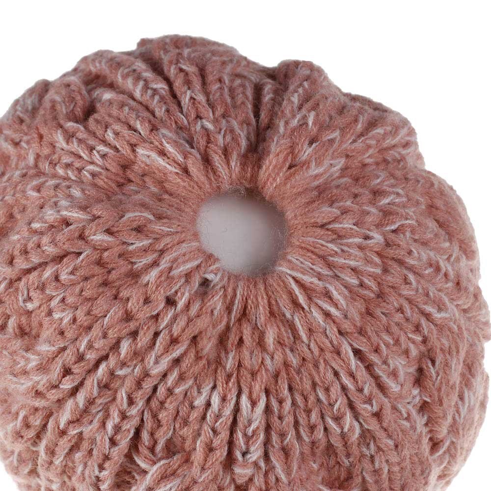 Bonnets en queue de cheval pour enfants, chapeau tricoté pour filles, unisexe, couleur unie,