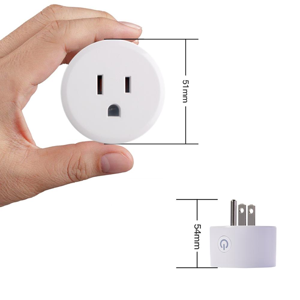 Voor HomeKit Smart Plug US/EU Outlet Socket Werken met Apple Home APP Alexa/Google Assistent Timer Geen hub Vereist 2.4GHz DoHome