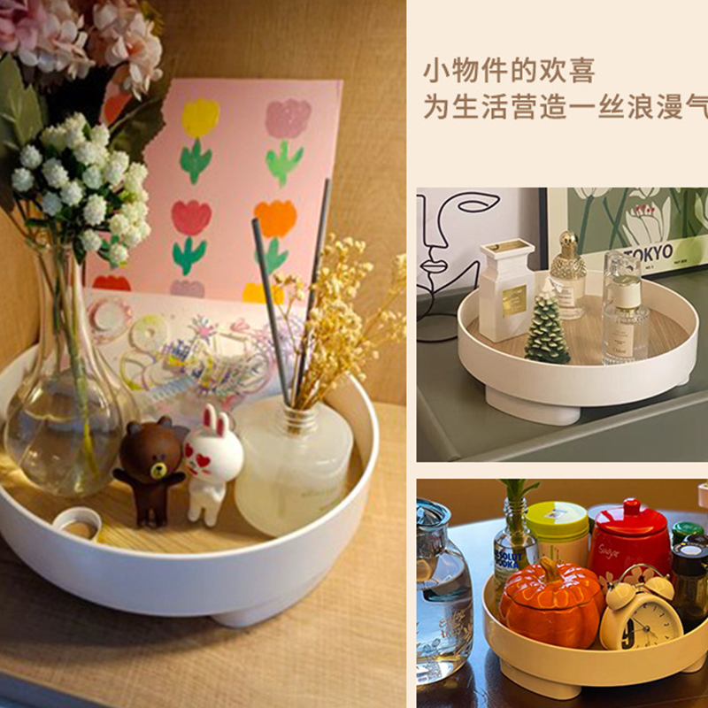 Plateau de rangement de parfum cosmétique, porte-clé d'entrée européenne, plaques de rangement de parfum rétro, plateau de vanité pour exposition de bijoux, boucles d'oreilles, décor de commode