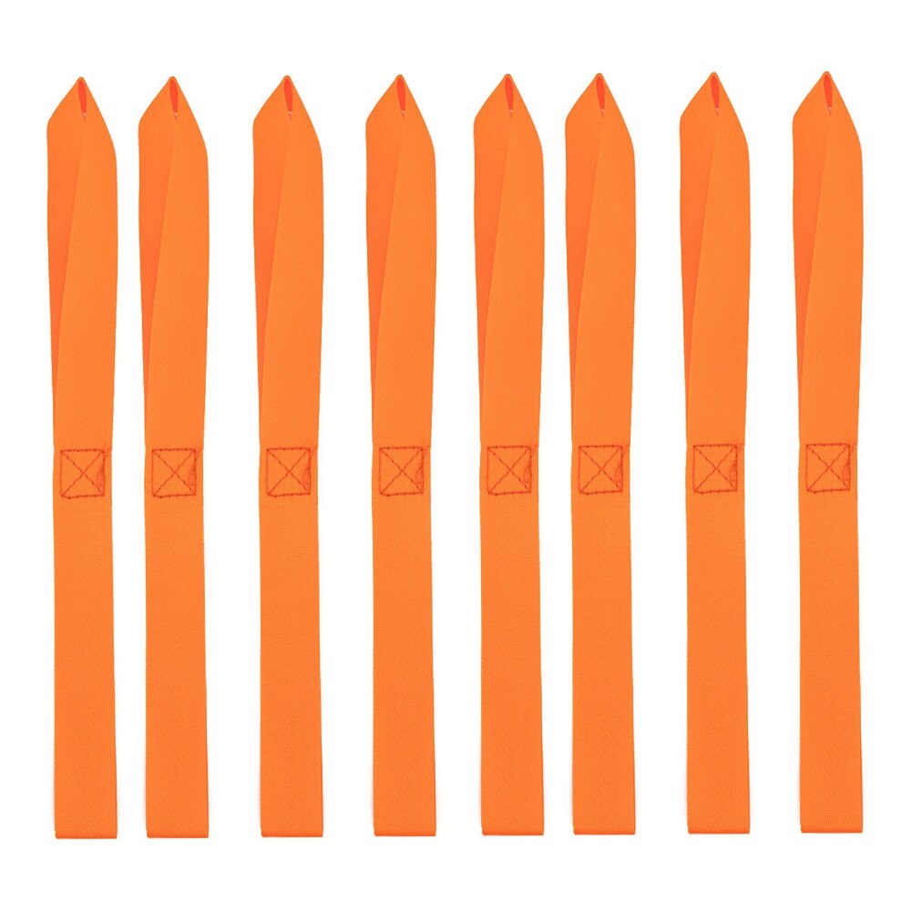 4 pezzi moto legare bagagli fasciatura cinghie morbide corde da traino per auto moto cinghie di trasporto passanti fascia tensionamento cinture: Arancione