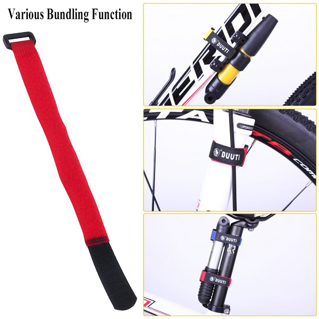 5 stk sportscykling ridning justerbar nylon cykel styr sadelpindebånd stropper tilbehør