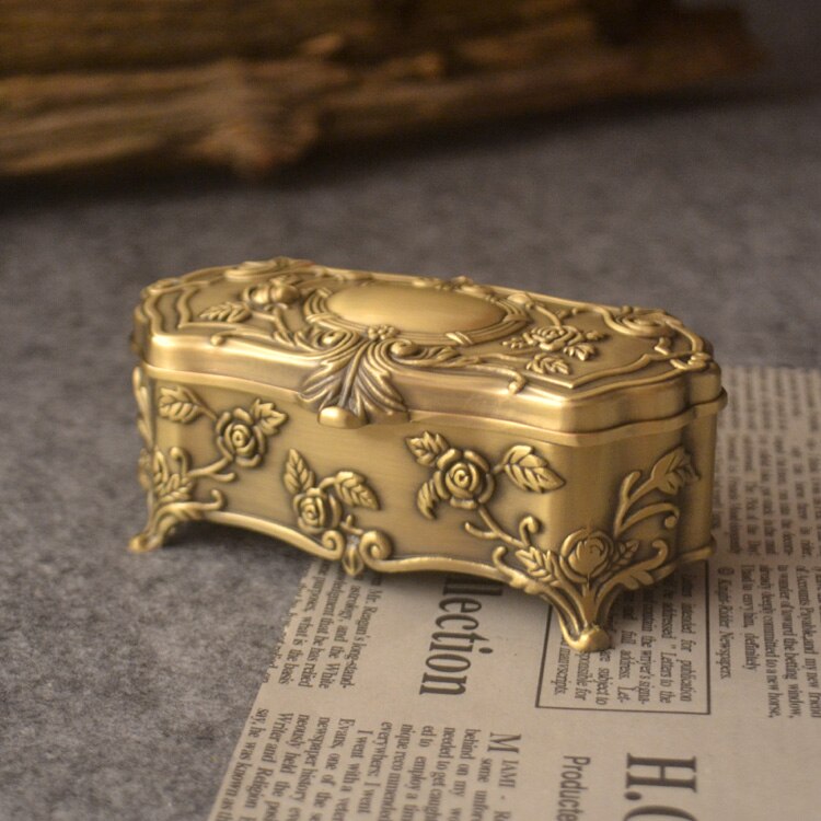 europena retro bronze metal Toothpick Holders toothpick dispenser toothpick box toothpick holder home storage box YQT025