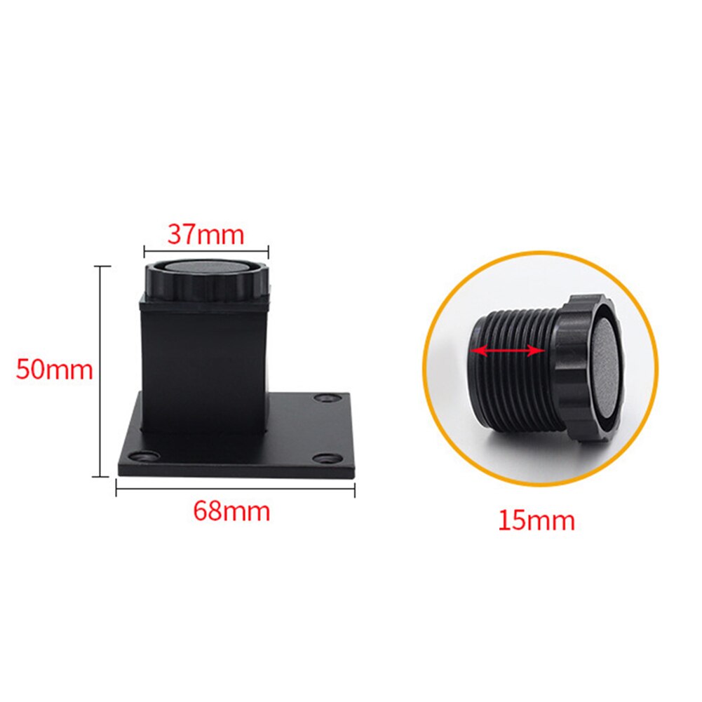 Cabinet Legs Aluminum Alloy Adjustable Metal Sofa Support Legs Cupboard Coffee Table Protect Foot Furniture Replacement: 50mm
