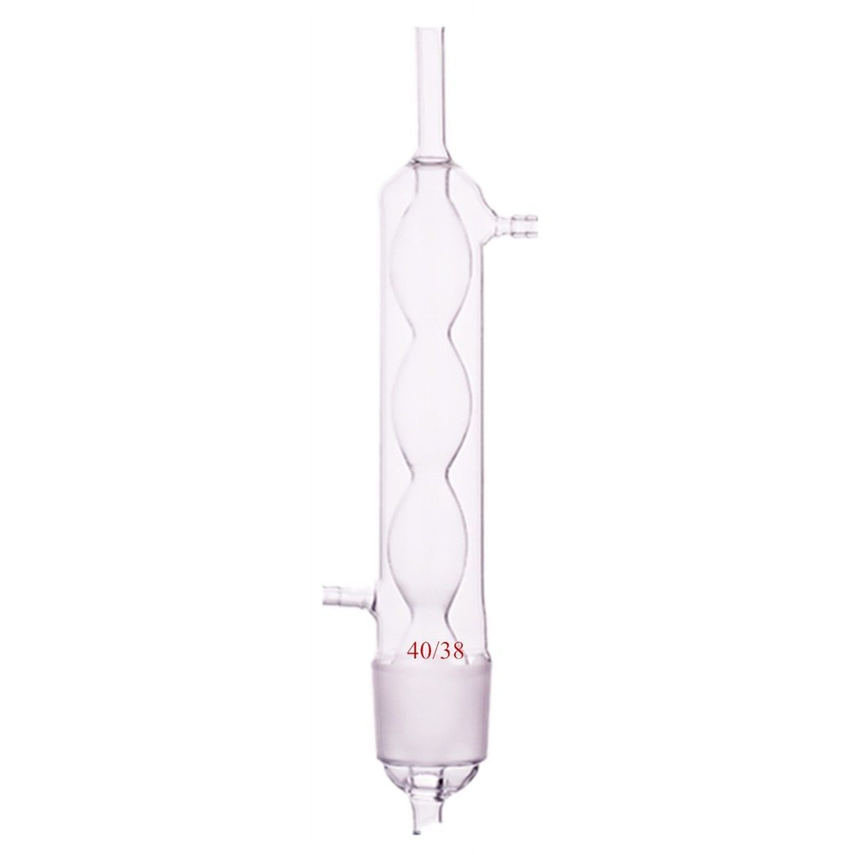 250 ml, 24/40, extracción de Soxhlet de laboratorio, condensador de Allihn, un matraz de fondo plano