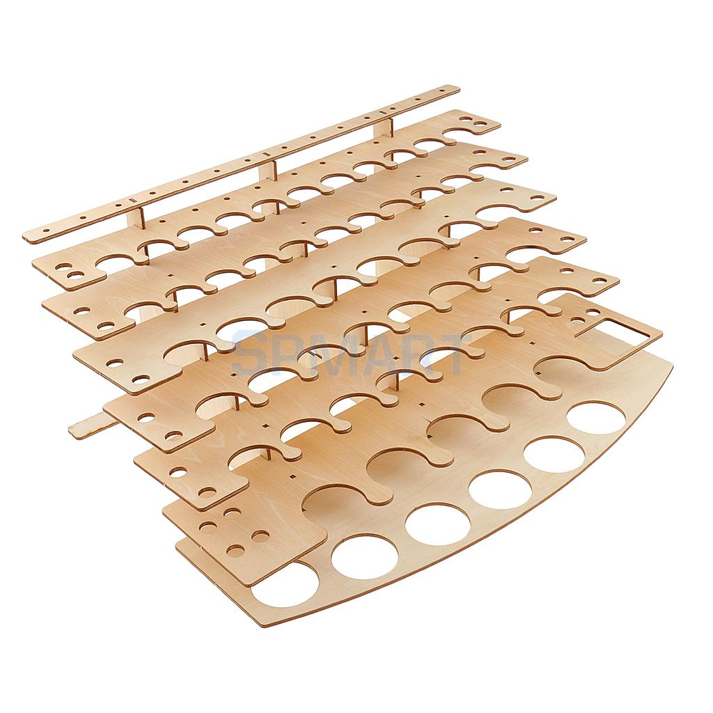 Verf Flessen Rack Model Organizer Schilderij Borstels Opslag Houder Gereedschap Stand