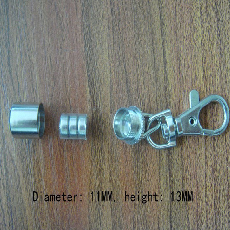 Lampe clignotante pour collier de chien, lampe clignotante pour animaux de compagnie, Style porte-clés, lumière LED pièces, accessoires pour animaux de compagnie, pendentif breloques