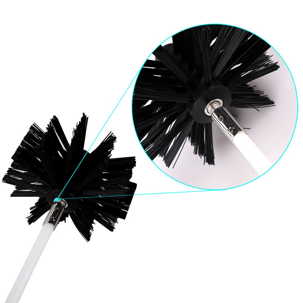 Dryer Duct Vent Cleaning Brush Kit Lint Remover Cleaning Tool Set For Chimney Kettle House CleanerCleaning Eco-Friendly Tool Kit