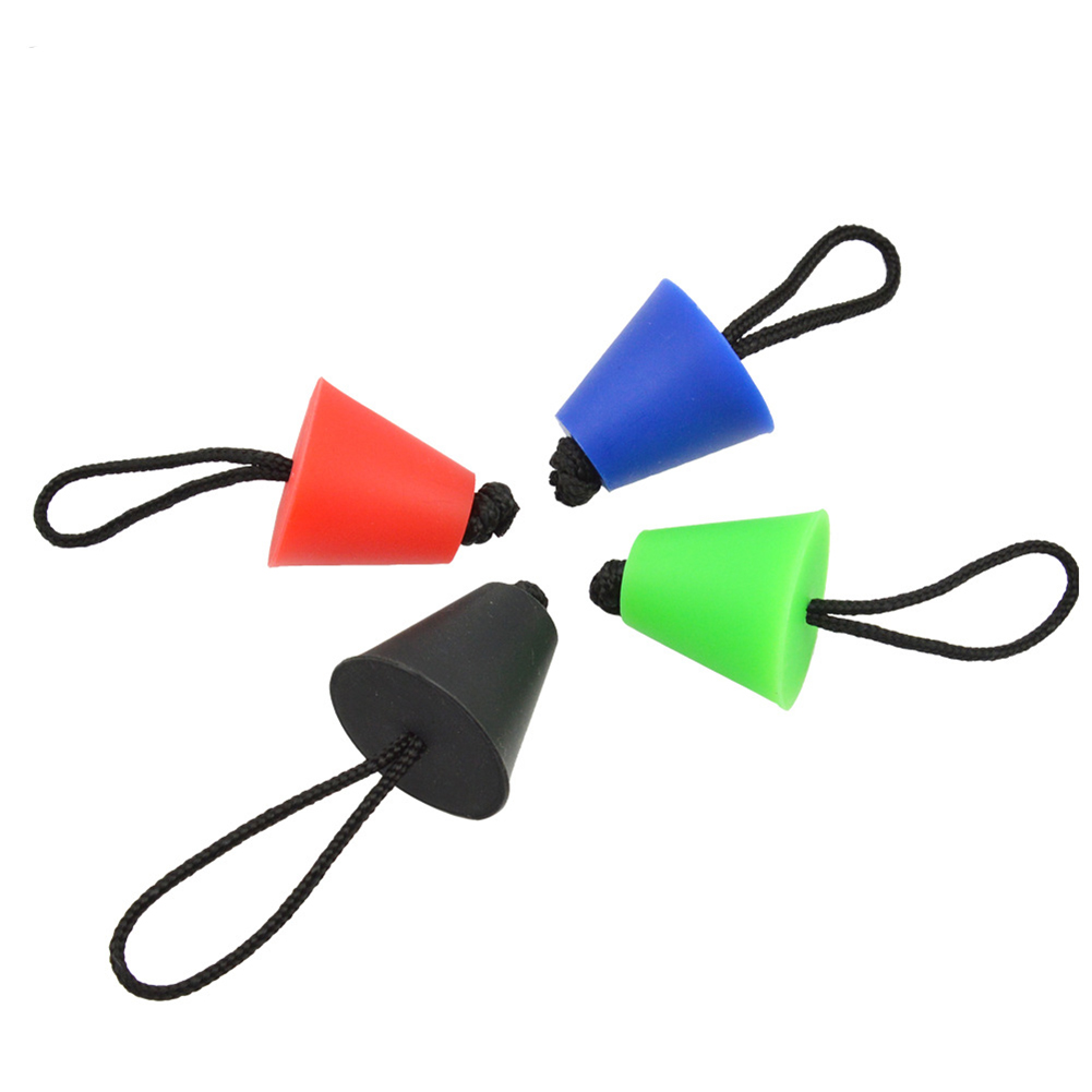 Kit de tapones universales de silicona para Kayak, tapones duraderos para canoa, tapón resistente al desgaste, pieza de repuesto, 4 piezas