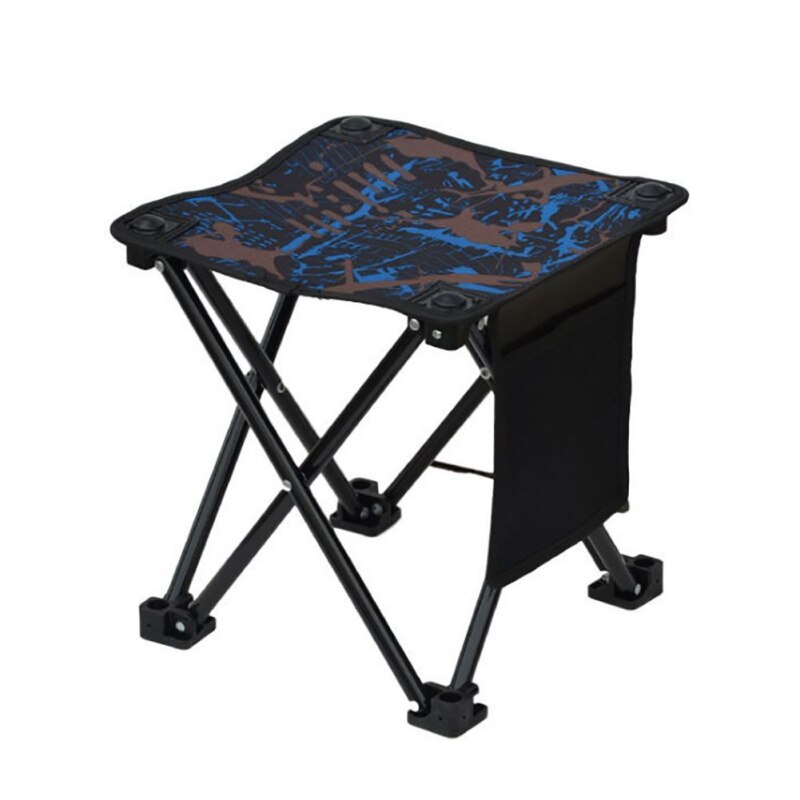 Portable Fishing Chair Folding Backpacker Oxford Cloth Outdoor Hiking Picnic Camping Seat Chair Durable Stool