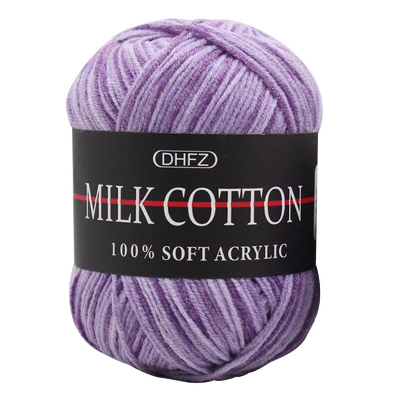 Baby Milk Cotton Yarn Crochet Yarn For Knitting Wool Yarn Warm Chunky Yarn For Children Hand Knitted Yarn Knit Blanket Sweater