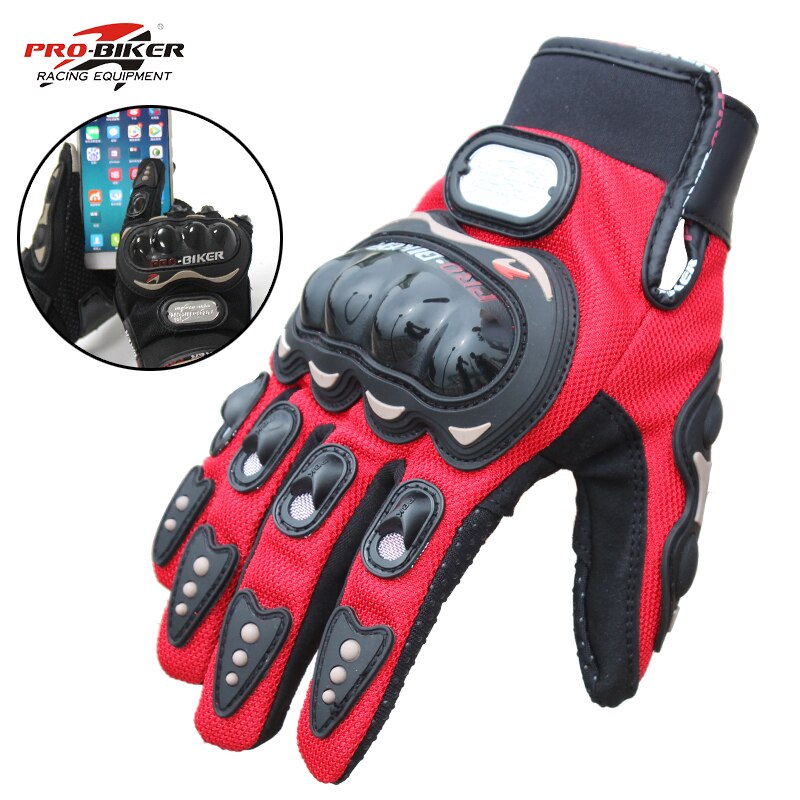 Skärm touch motorcykel handskar luva motoqueiro guantes moto motocicleta luvas de moto cykling motocross handskar 01cp gants moto: 1 / L