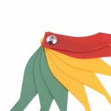Lining Brake pad Measuring Thickness Gauge Measure Scale Feeler Accessories Car