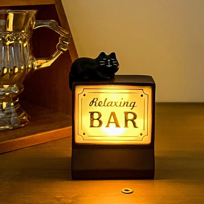 Mini Refrigerator Sticker Convenience Store Magnetic Light Box Display Board with Luminous Light Box Model Ornament: Light Grey
