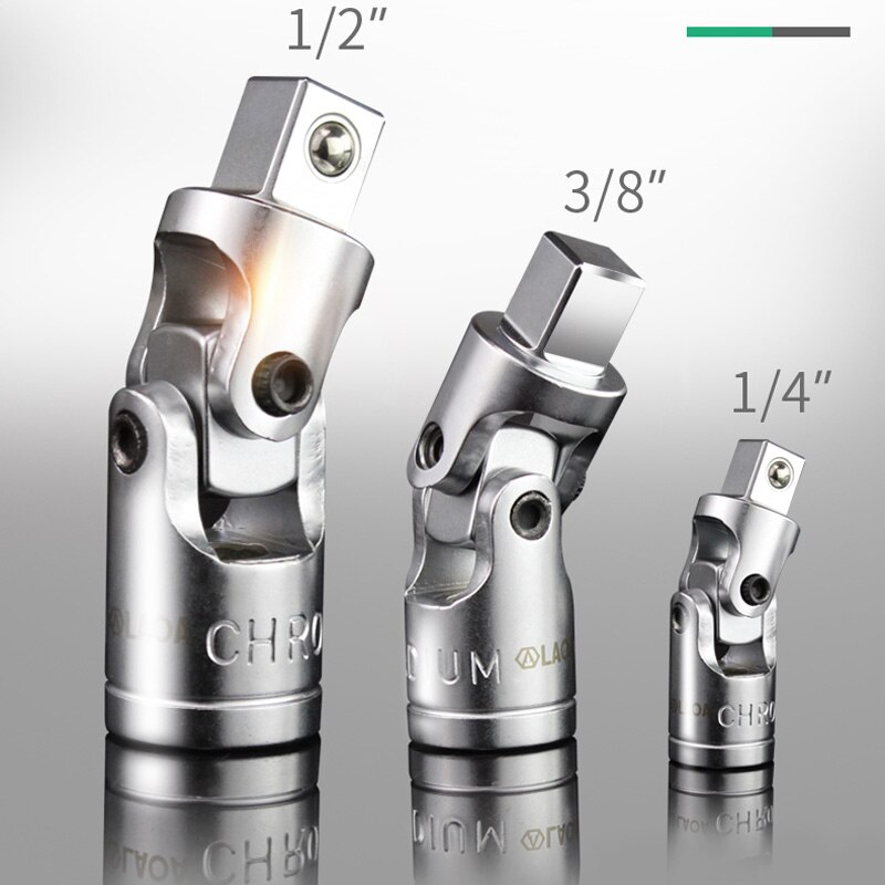 LAOA Socket Joint 1/2"1/4"3/8"Extension Universal Joint Adapter