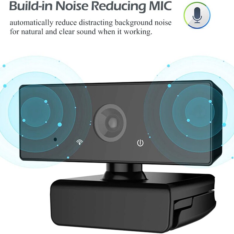 Webcam pieno HD 1080P Webcam con Microfono Riduzione Del Rumore Widesn USB Del computer Della Macchina Fotografica per il computer Portatile Del PC Mac