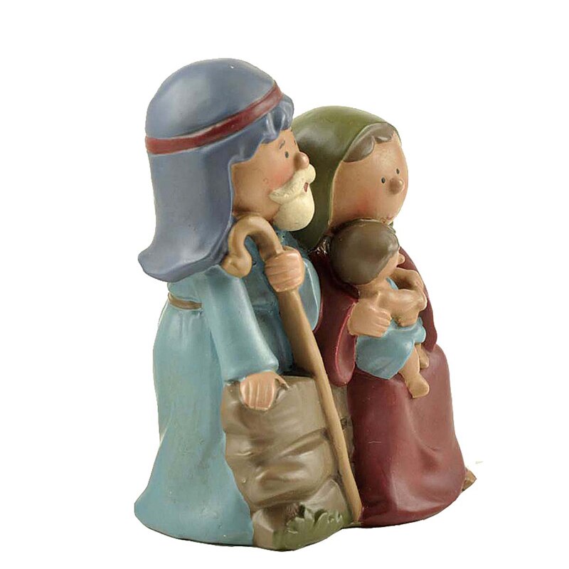 Jul krubba jul jul ornament katolsk jesus födelse hantverk harts kyrka souvenir navidad heminredning