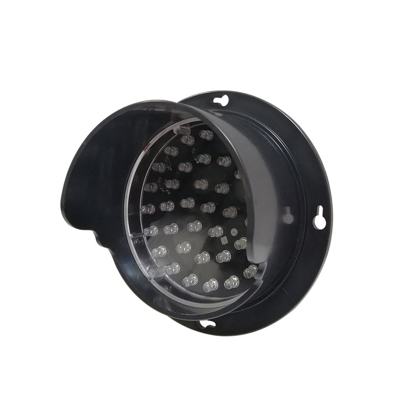 Promotieprijs Hoge helderheid DC 12V rood geel groen LED-signaallicht 100 mm verkeerslicht te