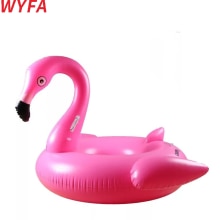 Gratis inflator 140*120cm flamingo svømning skød roning baby legetøj swimmingpool spisestue klapvogn spædbarn bærbar legemåtte