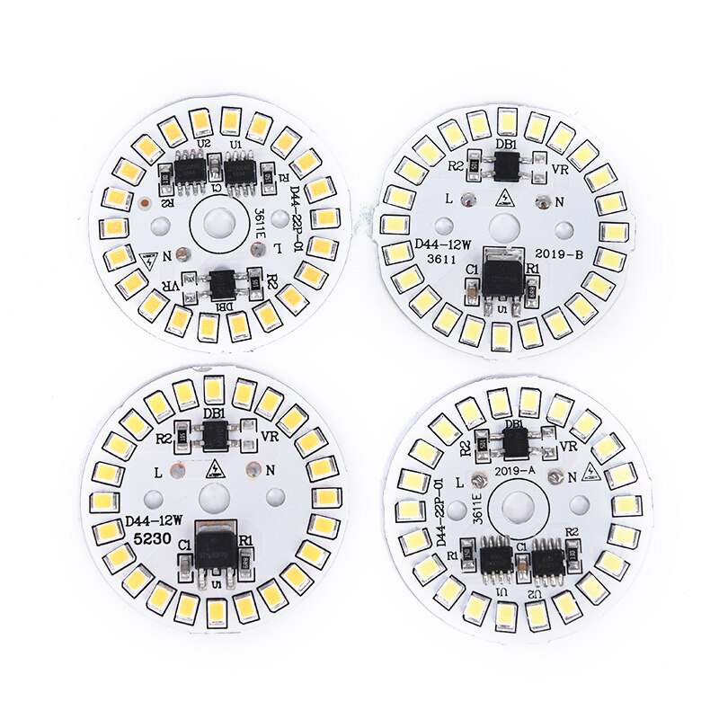 220V Led Lamp Patch Lamp Smd Plaat Ronde Module Lichtbron Plaat Voor Lamp Licht