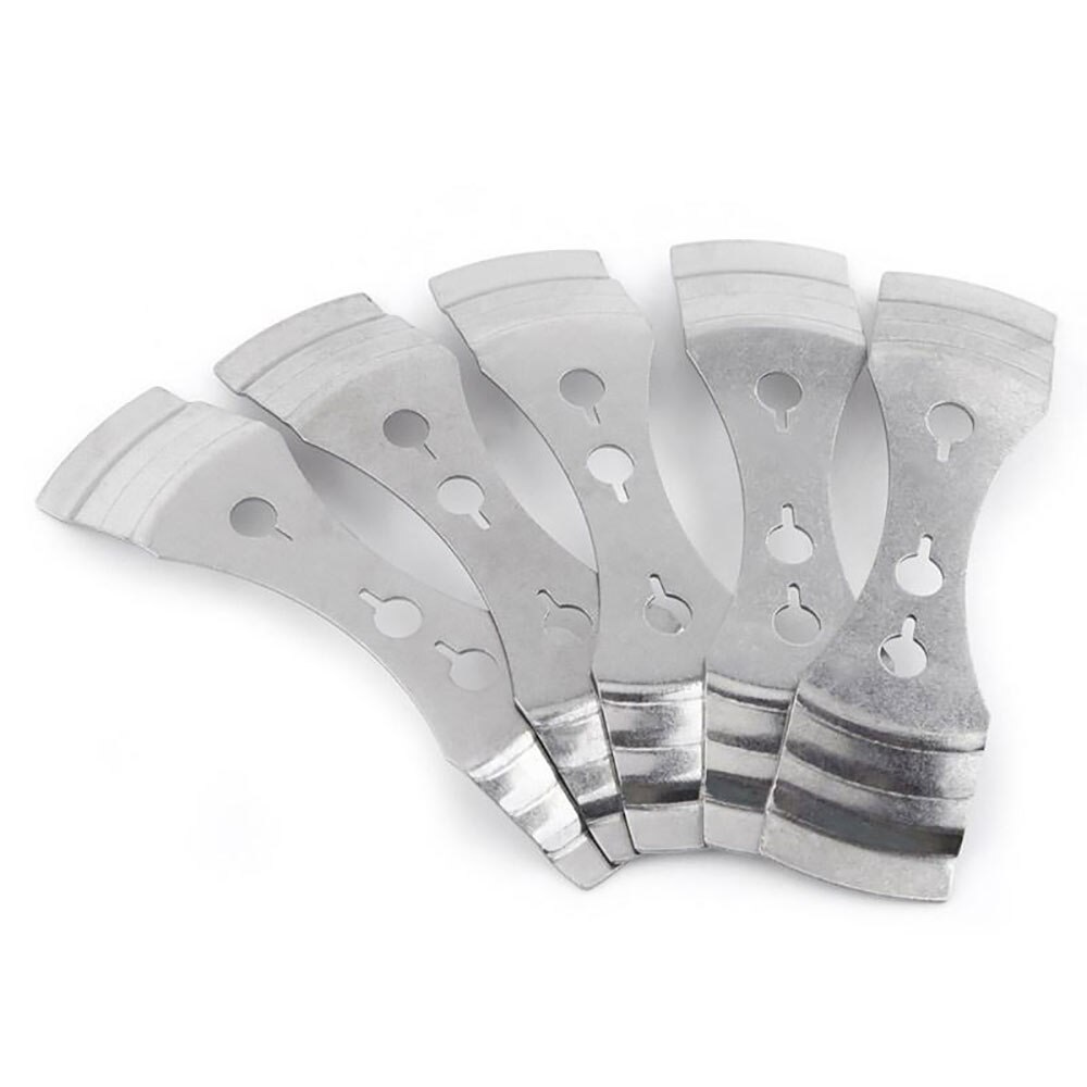 5PCS Steel Candle Holder Wicker Center Metal Holder DIY Candles Handmade Accessory Wick Three Holes