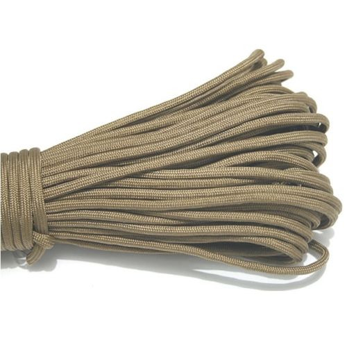 30ft 550lb paracord snor faldskærmssnor med 7 kerne snor reb 4mm dia til camping vandreture udendørs hjem 9.1m solide farver