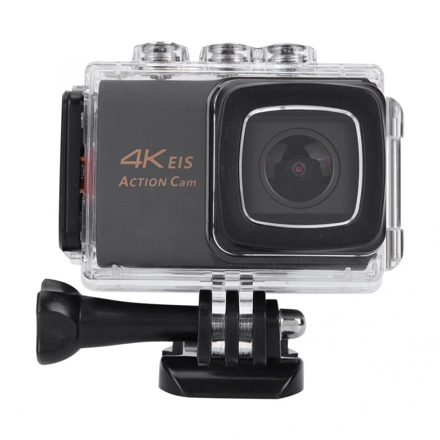 4K 30fps Anti Shake Dsp Afstandsbediening Waterdichte Camera Set Met Microfoon Ingebouwde Batterij