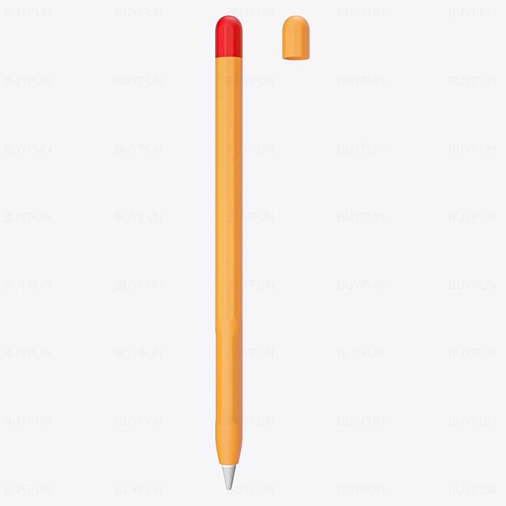 Dla Apple Pencil 1/2 Case piórnik Tablet Touch Stylus Pen pokrowiec ochronny na Apple Pencil 2 1st 2nd miękki silikonowy futerał: pencil 2 / 06