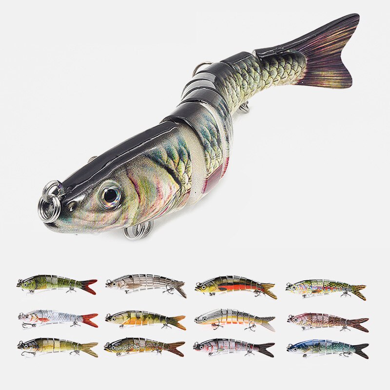14cm 23g 8 Segment Köder Sinking Wobbler Angeln Lockt Harte Künstliche Gelenk Crankbait Swimbait Für Angelgerät Locken