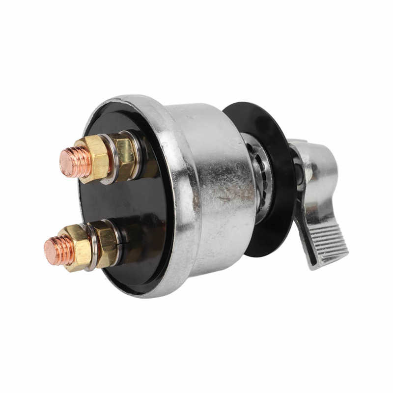 Master Battery Disconnect Switch Waterproof Master Battery Power Cut Isolator for Engineering Vehicle