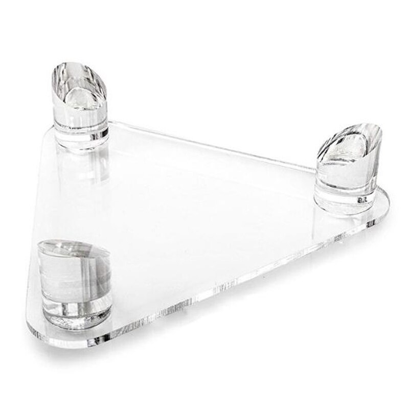 Acrylic Ball Stand - Holds Footballs, Basketballs, Volleyballs Or Soccer Balls - Display Stand Or Holder