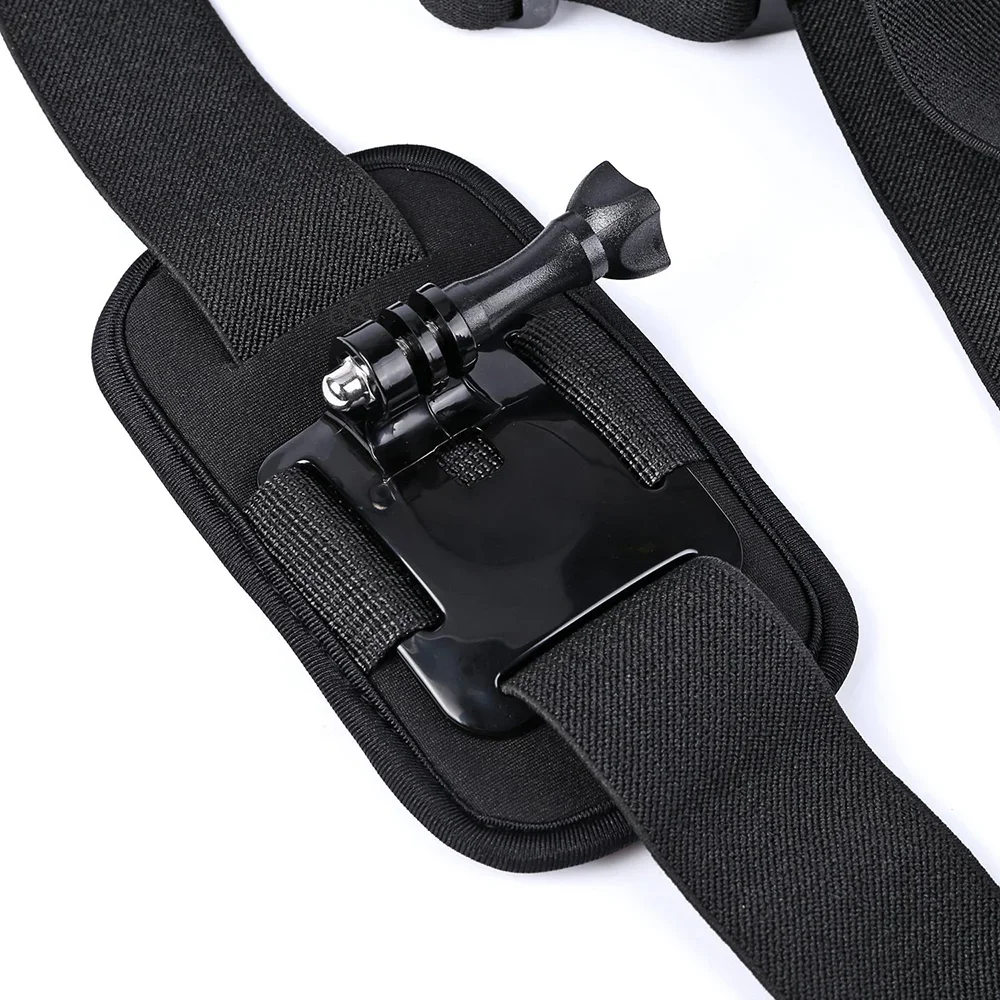 360 ° Adaptador de arnés de pecho para montaje en correa de hombro para GoPro Hero 12 11 10 9 8 7 6 5 4 3+ 3 Black Edition Xiaomi Yi
