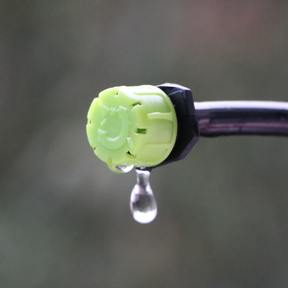 MUCIAKIE 5-50M Green Garden Irrigation Drip System Adjustable Micro Spray Balcony Potio Watering Plant Kit Irrigation Emitters