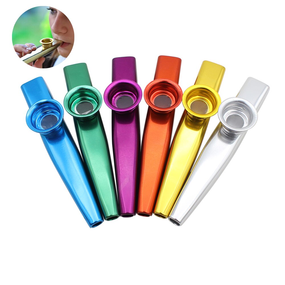 Kazoo-Mini instrumento Musical clásico de plástico, ambiente feliz , Kazoo, multicolor,