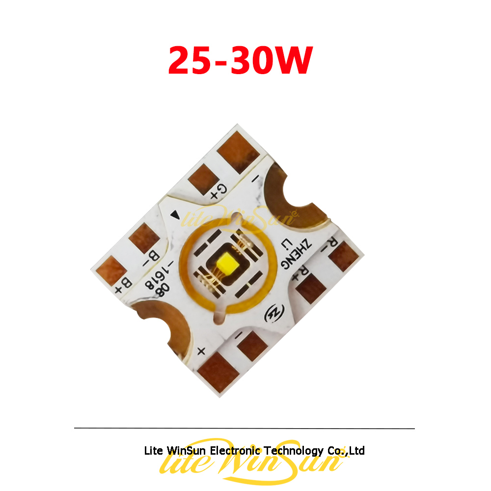 30W White LED Source 5V 5-6A Color White LEDs for 4*25W Beam Led Moving Head Lighting Lamp Source