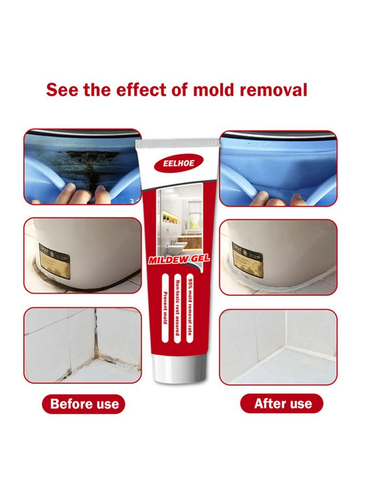 Mildew Removing Gelatin Tile Remover Wall Mildew Cleaner 120g