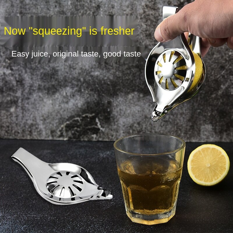 Stainless steel lemon juicer orange manual juicer lemon extruder lemon clip kitchen gadgets and accessories