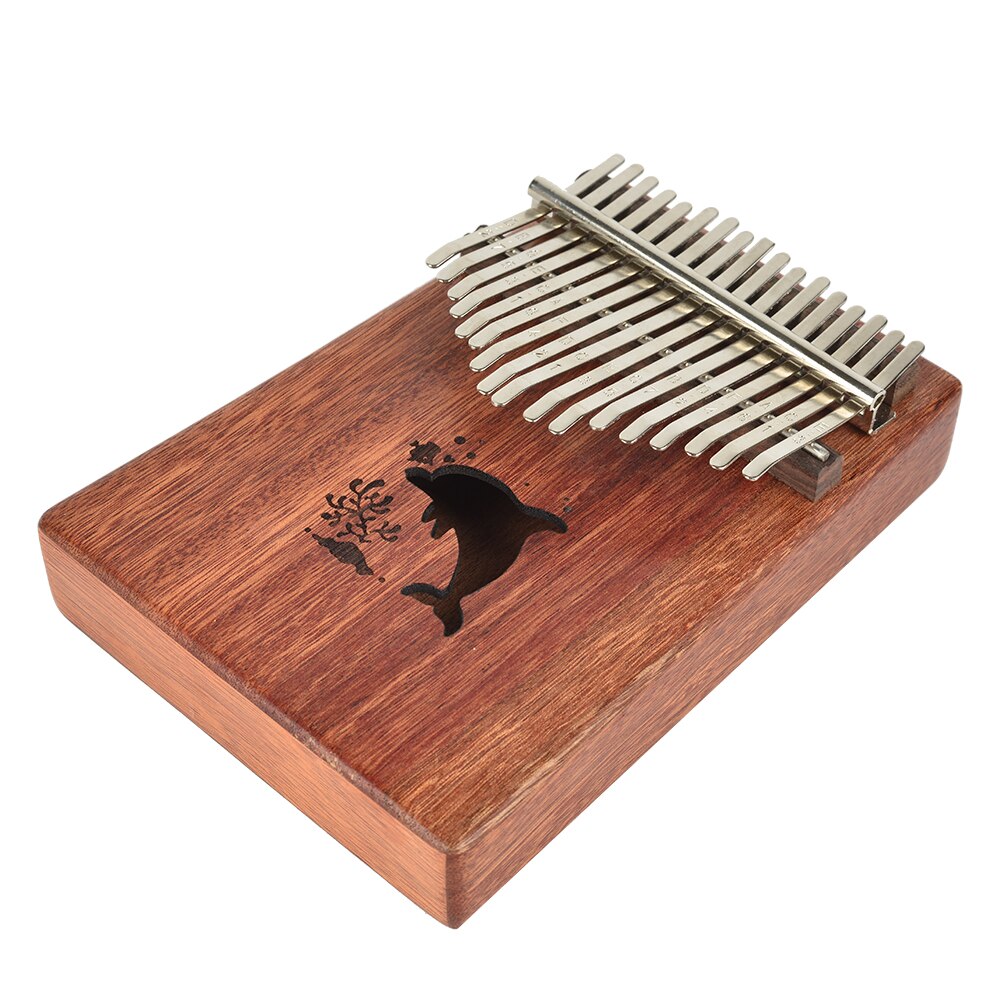 17 Key Kalimba Mbira Calimba African Solid Mahogany Thumb Piano Finger With Bag Keyboard Marimba Wood Musical Instrument 1 o