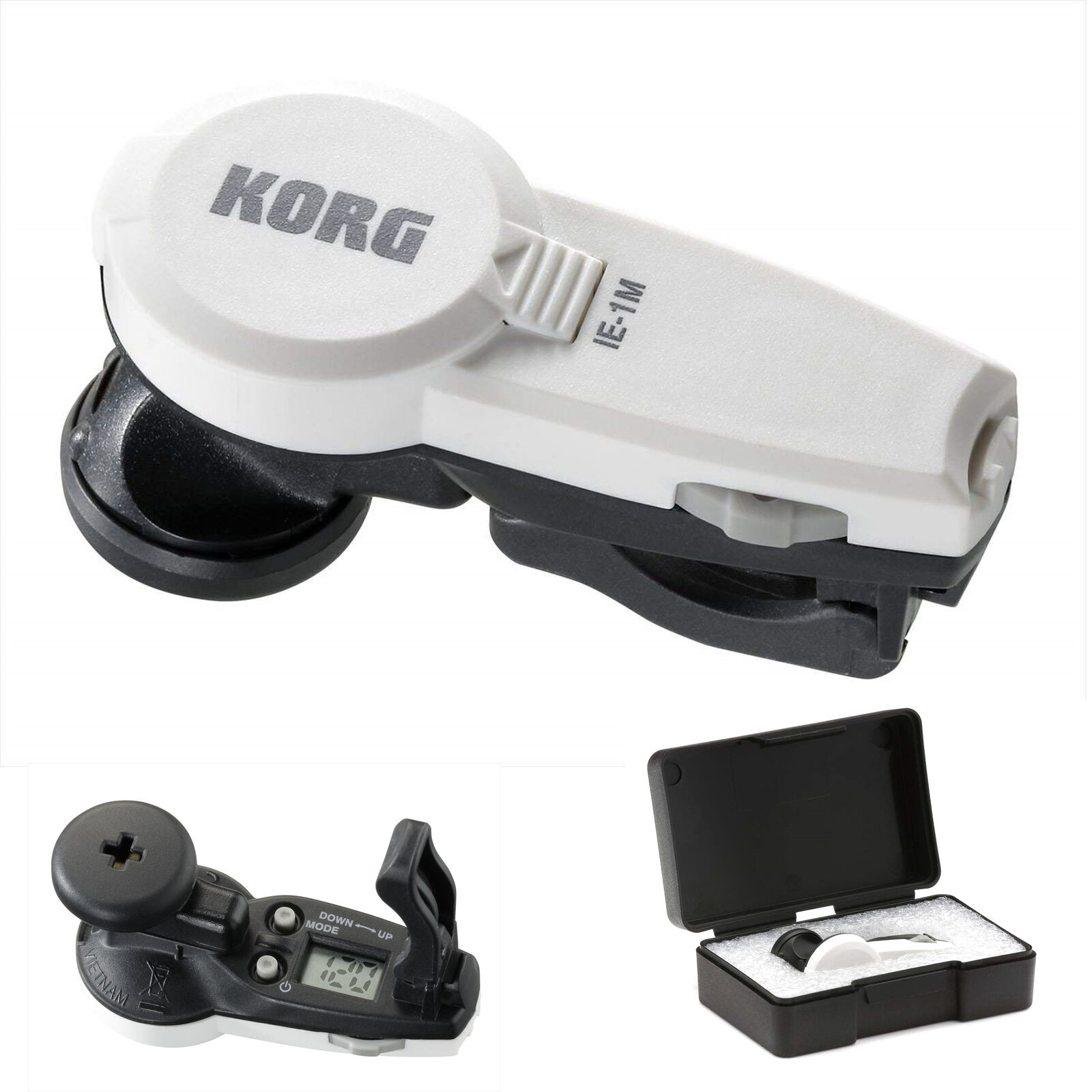 KORG IE1M IN-EAR METRONOME Acoustic Equipment IE1M White - Brand