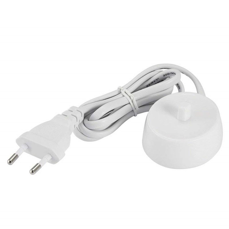 Cargador de cepillo de dientes eléctrico modelo 3757 de repuesto para Braun Oral-B D12 D20 D16 D10 EU 100-240V, adaptador de Base de carga inductiva