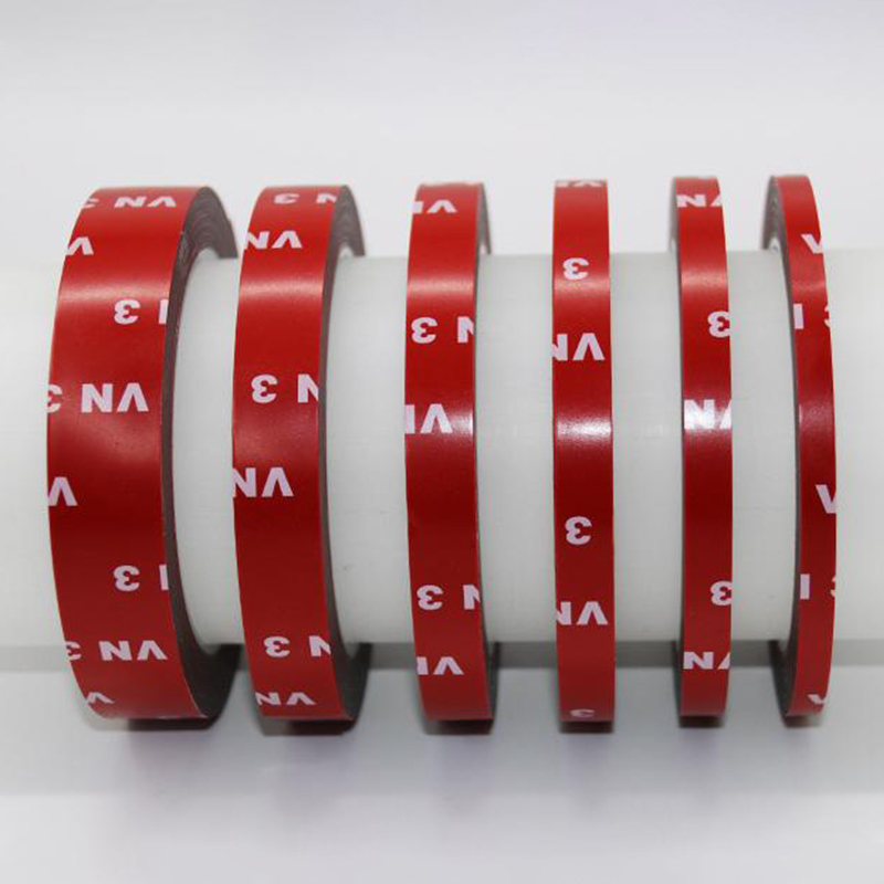 Nastro biadesivo da 3 metri adesivo con nastro adesivo in schiuma acrilica permanente resistente per auto a casa per interni ad alta temperatura