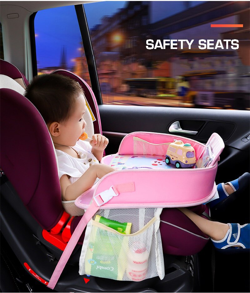 Plateau de siège de voiture pour bébé, directe, poussette, jouet pour enfants, support d&#39;eau, Table Portable pour enfants