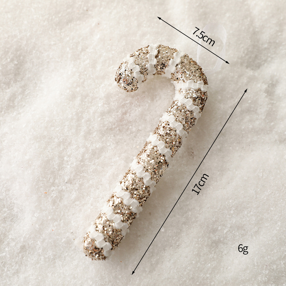 Juletrepynt champagne glitter paljetter ball stjerne sløyfe gjør-det-selv jul hengende anheng år navidad festdekor: Dyp safir