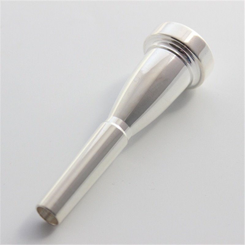 Genuine silver plated 7C 5C 3C mouth trumpet mouth mouthpiece fits all kinds of trumpet instruments